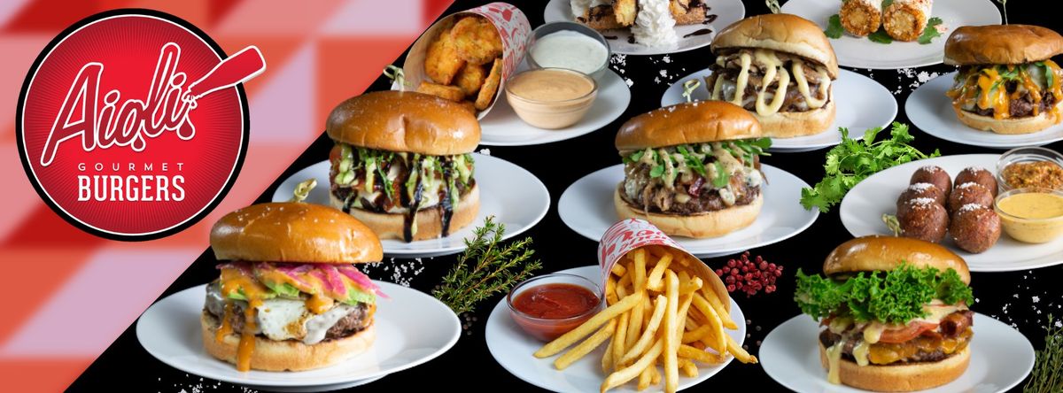 Family Dine Out at Aioli Gourmet Burgers