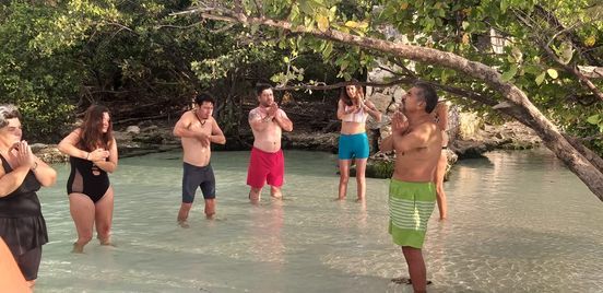 Sanacion Aquantica Cenote Punta Esmeralda Playa Del Carmen 17 July 21