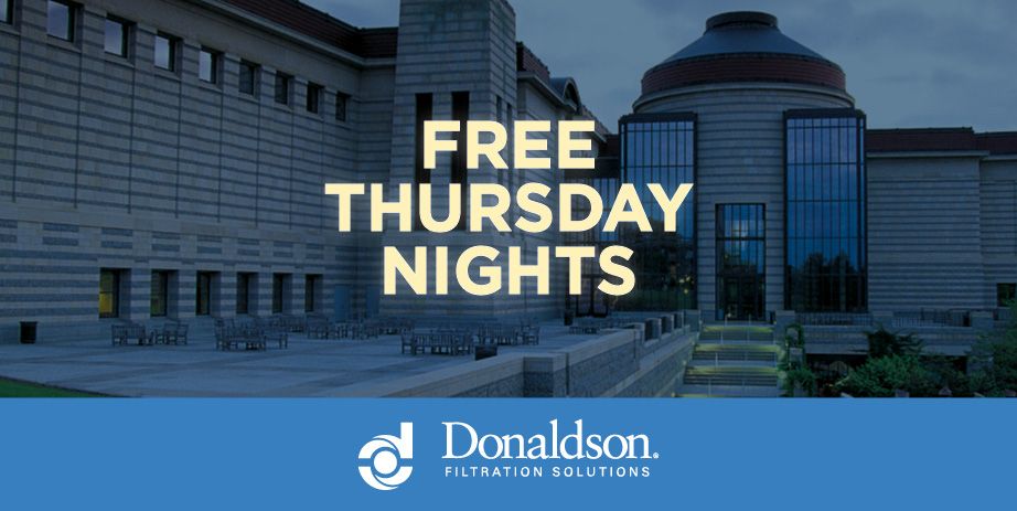 Minnesota History Center Free Thursday Nights in May Sponsored by Donaldson Company