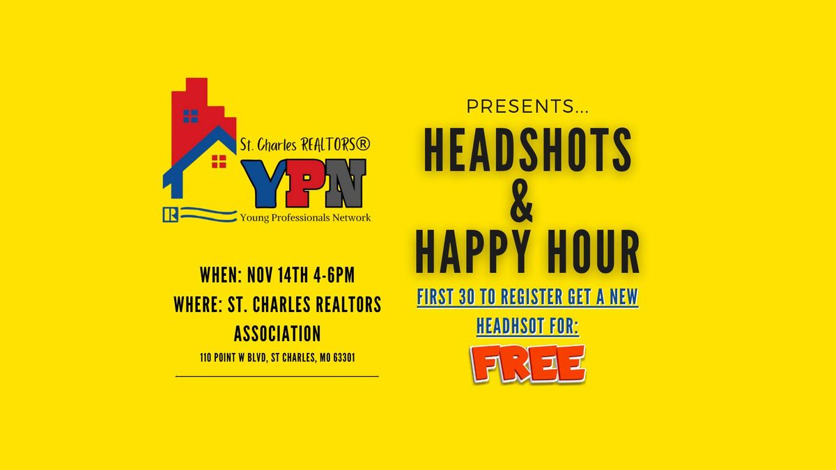 Headshots & Happy Hour