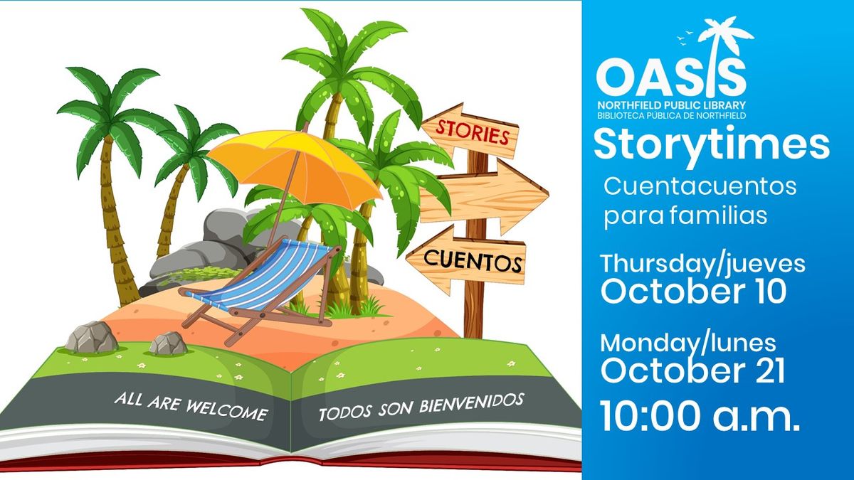 Oasis Storytime!