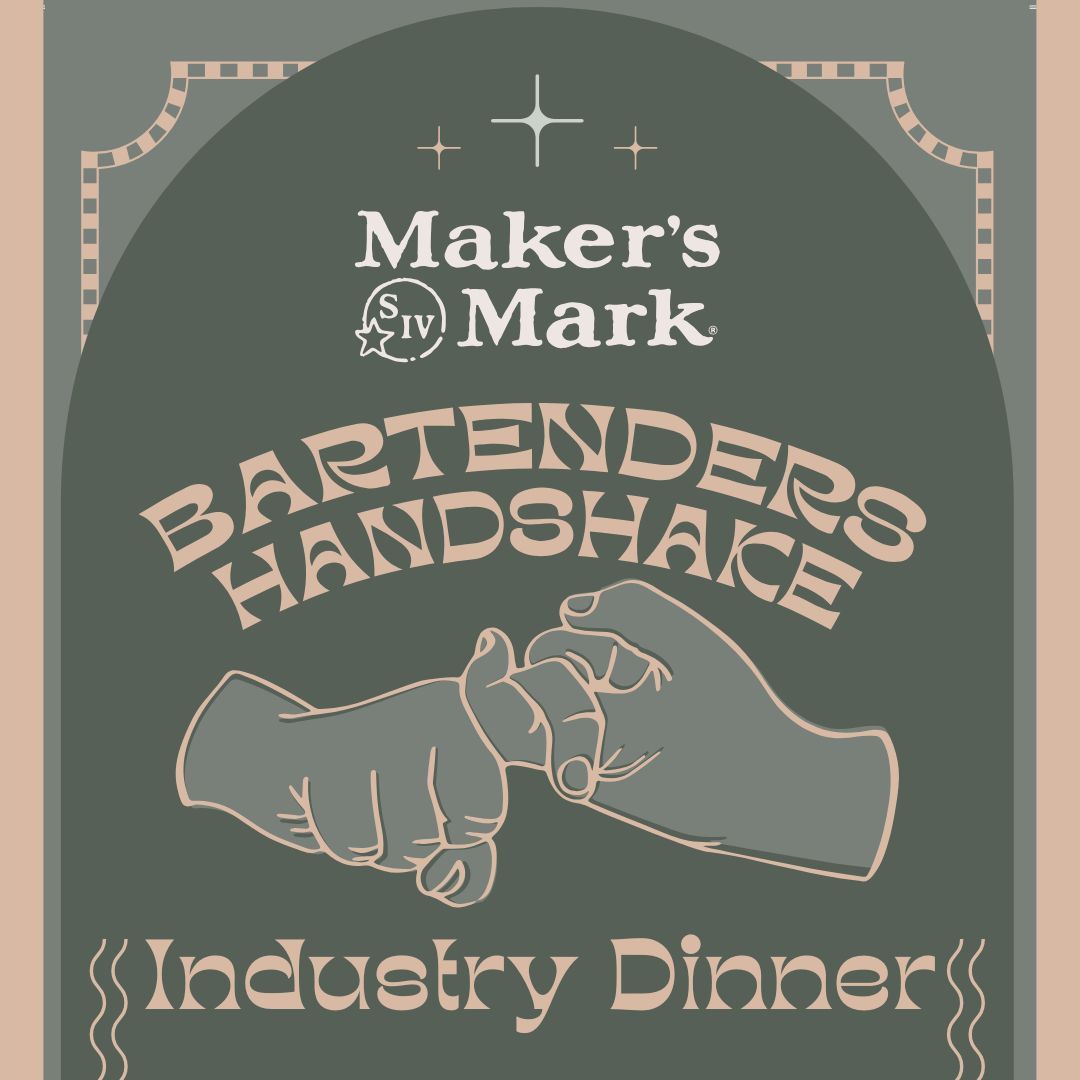 Bartender's Handshake Industry Dinner