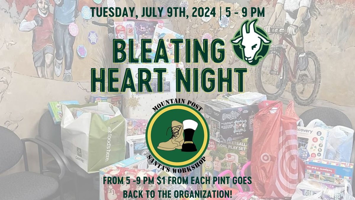 Bleating Heart Night: Mountain Post Santa's Workshop