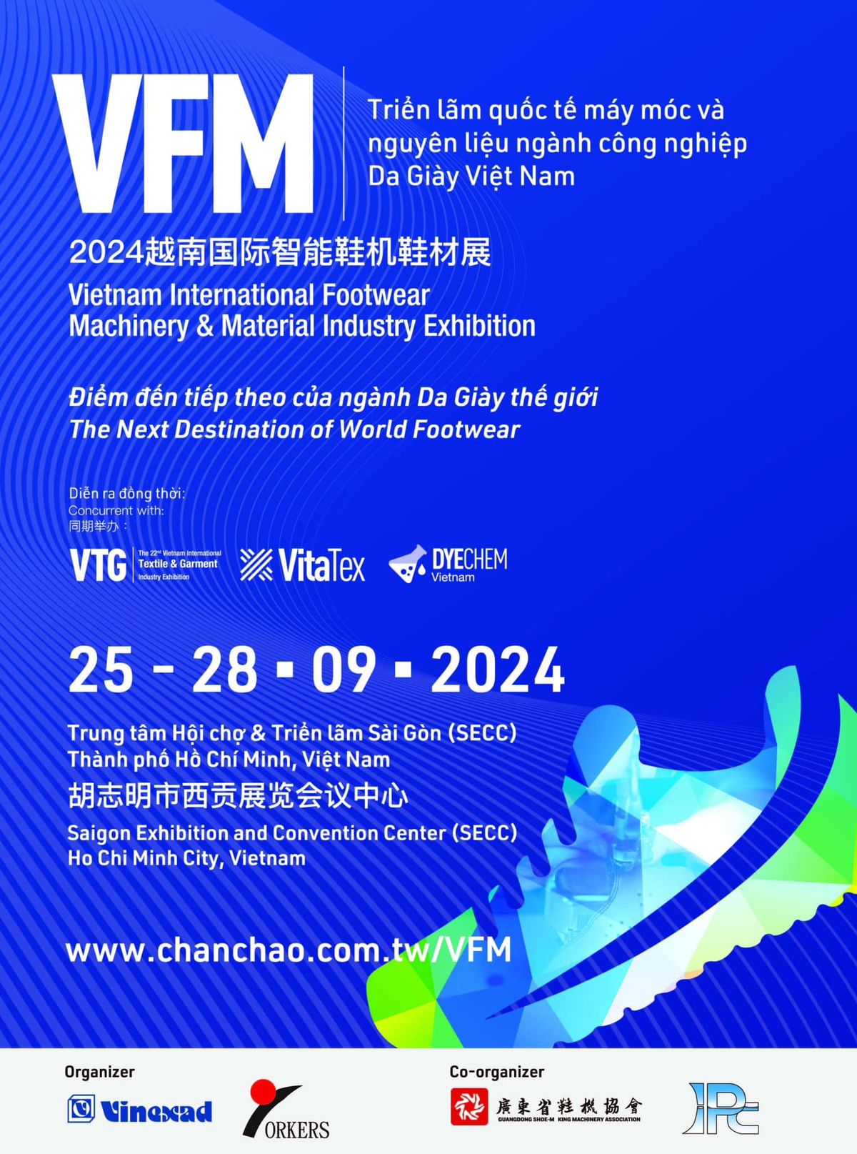 2024 Vietnam International Footwear Machinery & Material Industry Exhibition 