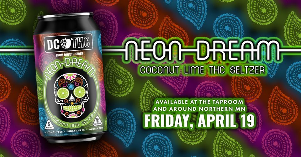 Neon Dream Coconut Lime ? Seltzer Release at Duluth Cider