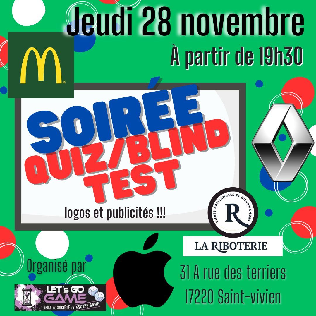 Quiz \/ blindtest logos et publicit\u00e9s !