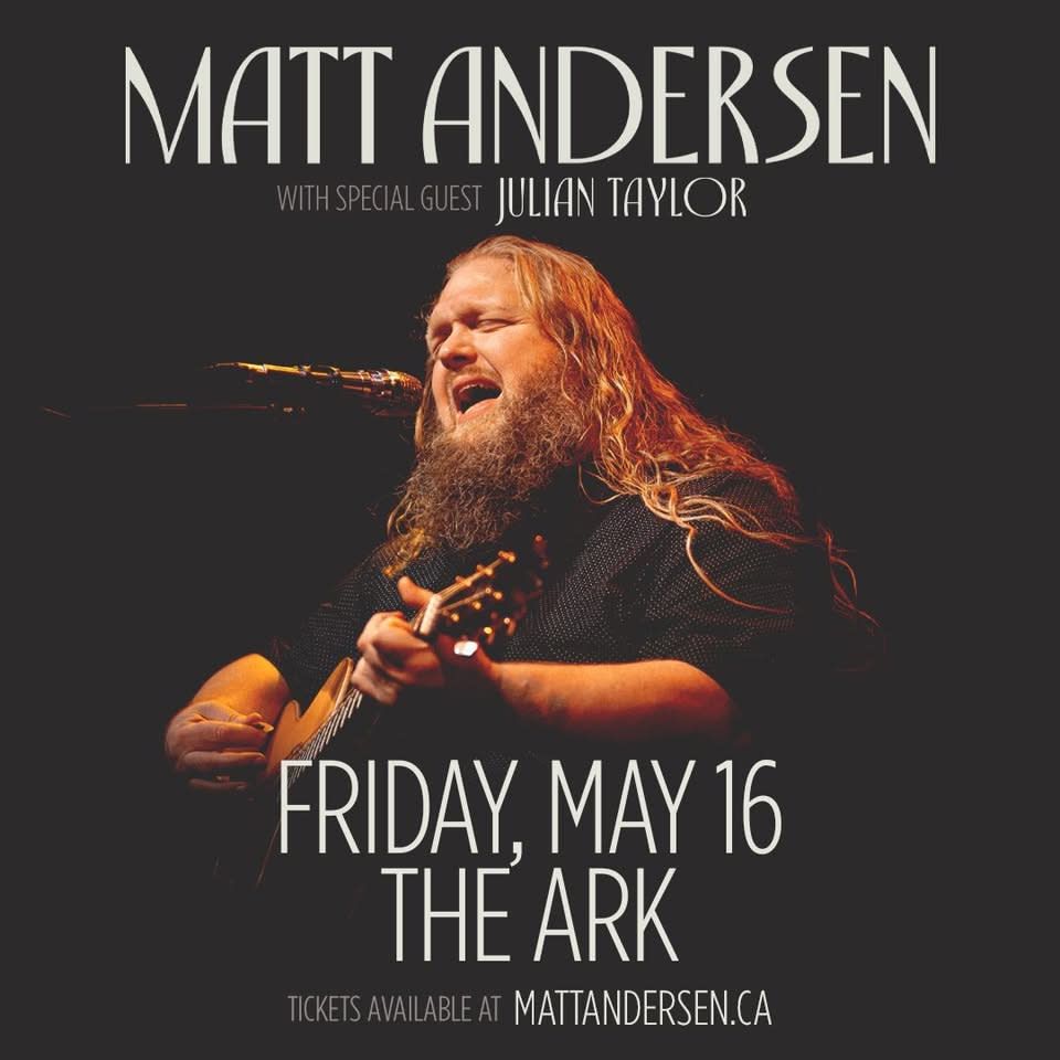 Matt Andersen at Vogue Theatre - BC