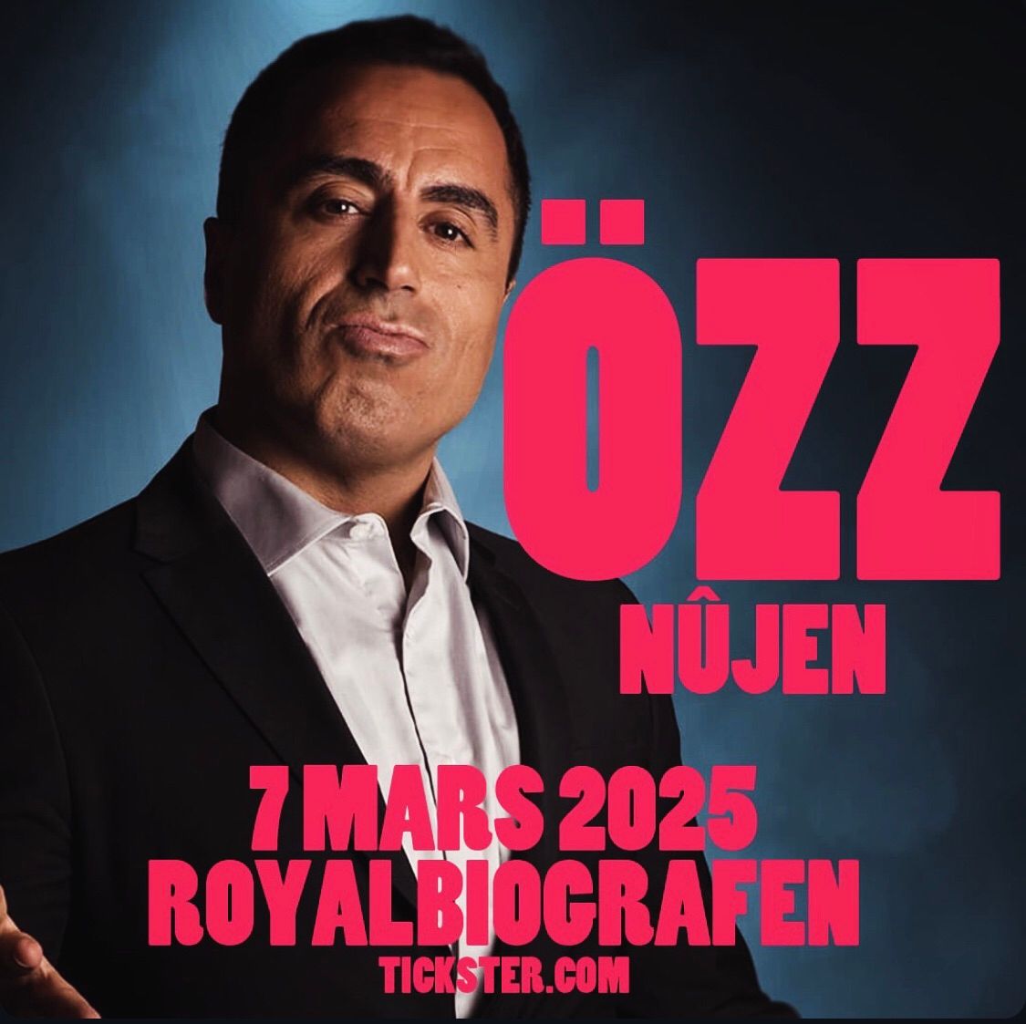 \u00d6ZZ N\u00dbJEN live standup p\u00e5 Royalbiografen + support