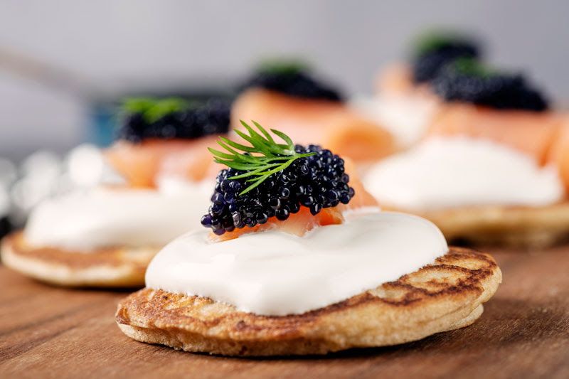 Caviar and Champagne Tasting Event