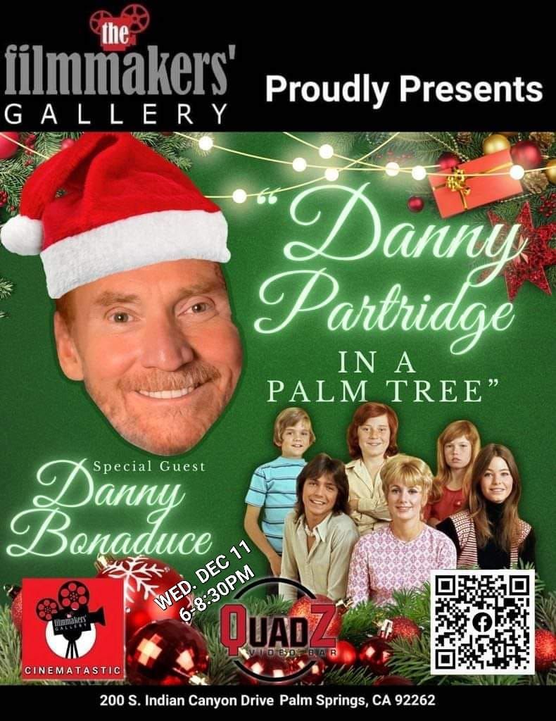 A Partridge Family Christmas Card: Danny Partridge in a Palm Tree \ud83c\udf34 