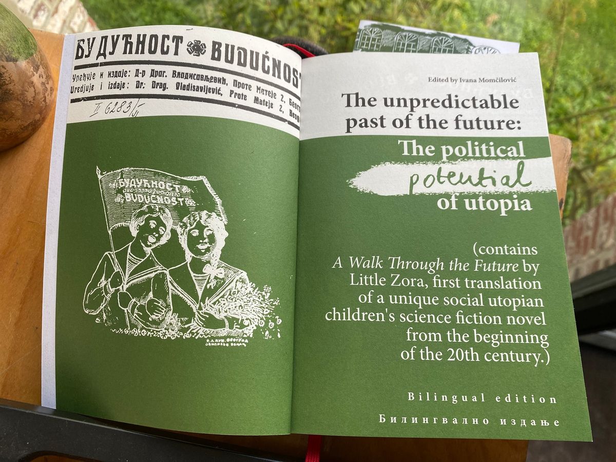 Book launch The Unpredictable Past of the Future, Utopia's Political Potential, by Ivana Momcilovic