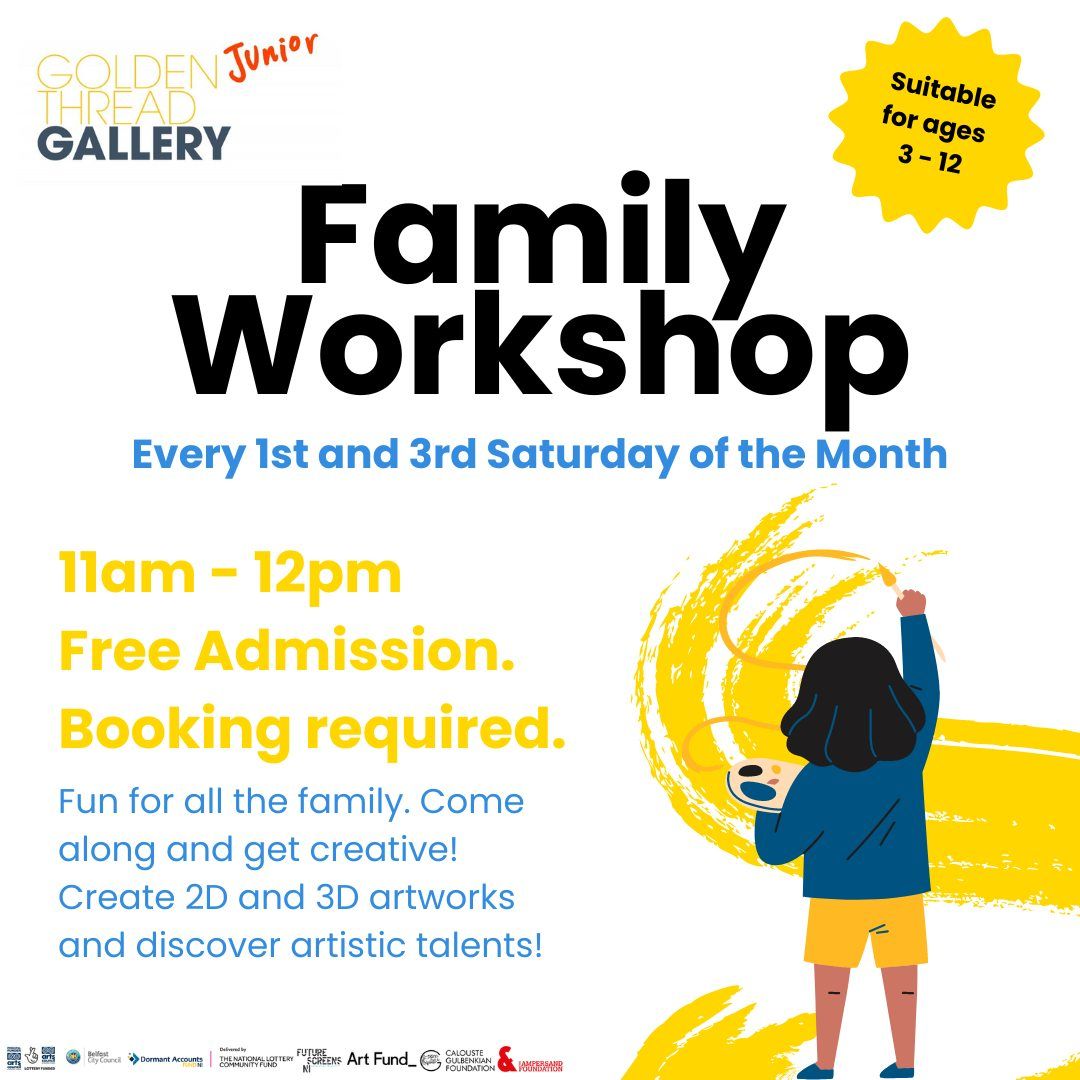 Family Workshops . Book via link in description