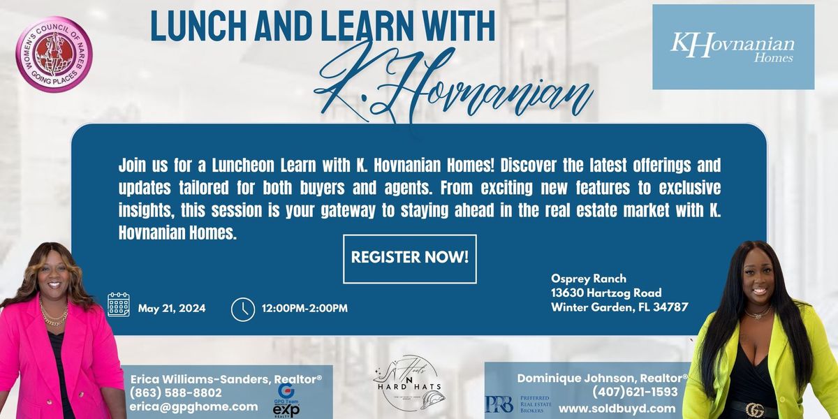 Lunch and Learn with K. Hovnanian