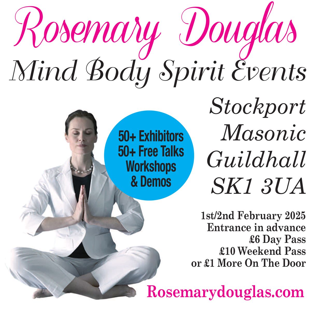 STOCKPORT Mind Body Spirit Weekend Event 