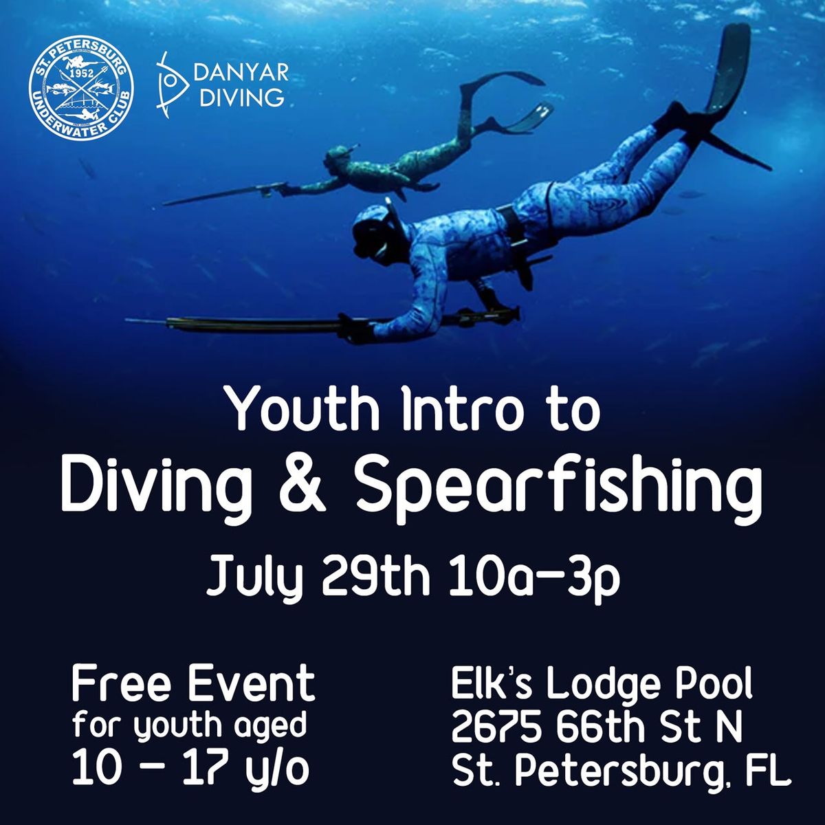 Youth intro to Diving & Spearfishing