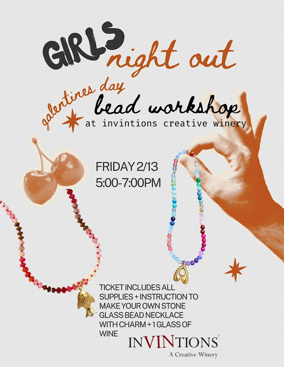 Galentine's Day Bead Workshop