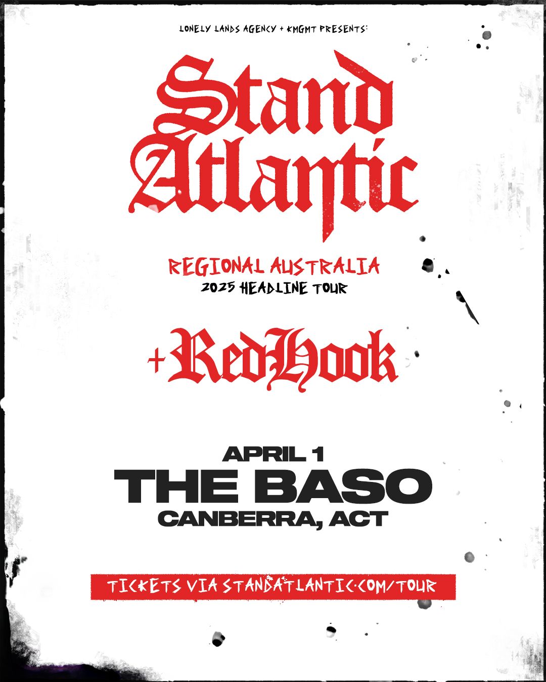 CANBERRA, ACT - Stand Atlantic + Guests (RedHook and more)