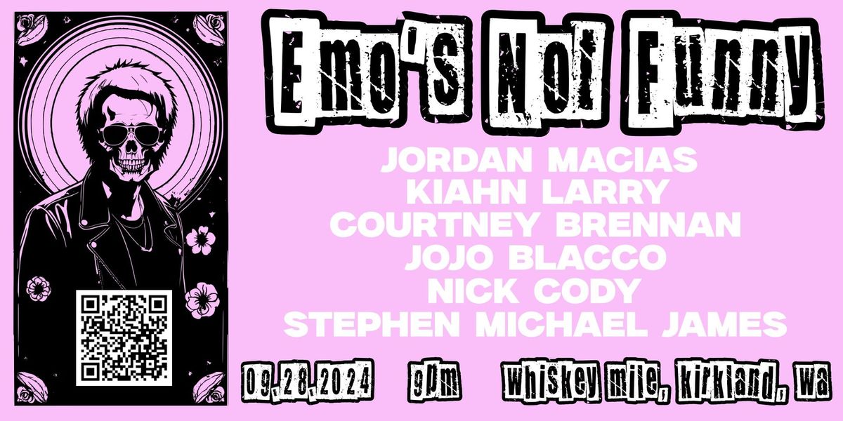 EMO\u2019S NOT FUNNY: Live Comedy and Karaoke!