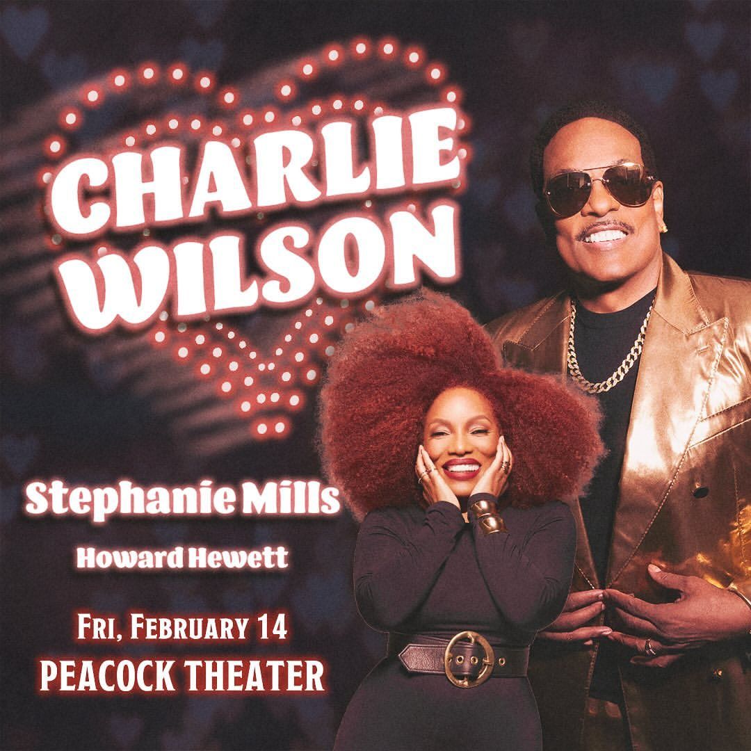 Charlie Wilson with Stephanie Mills & Howard Hewett