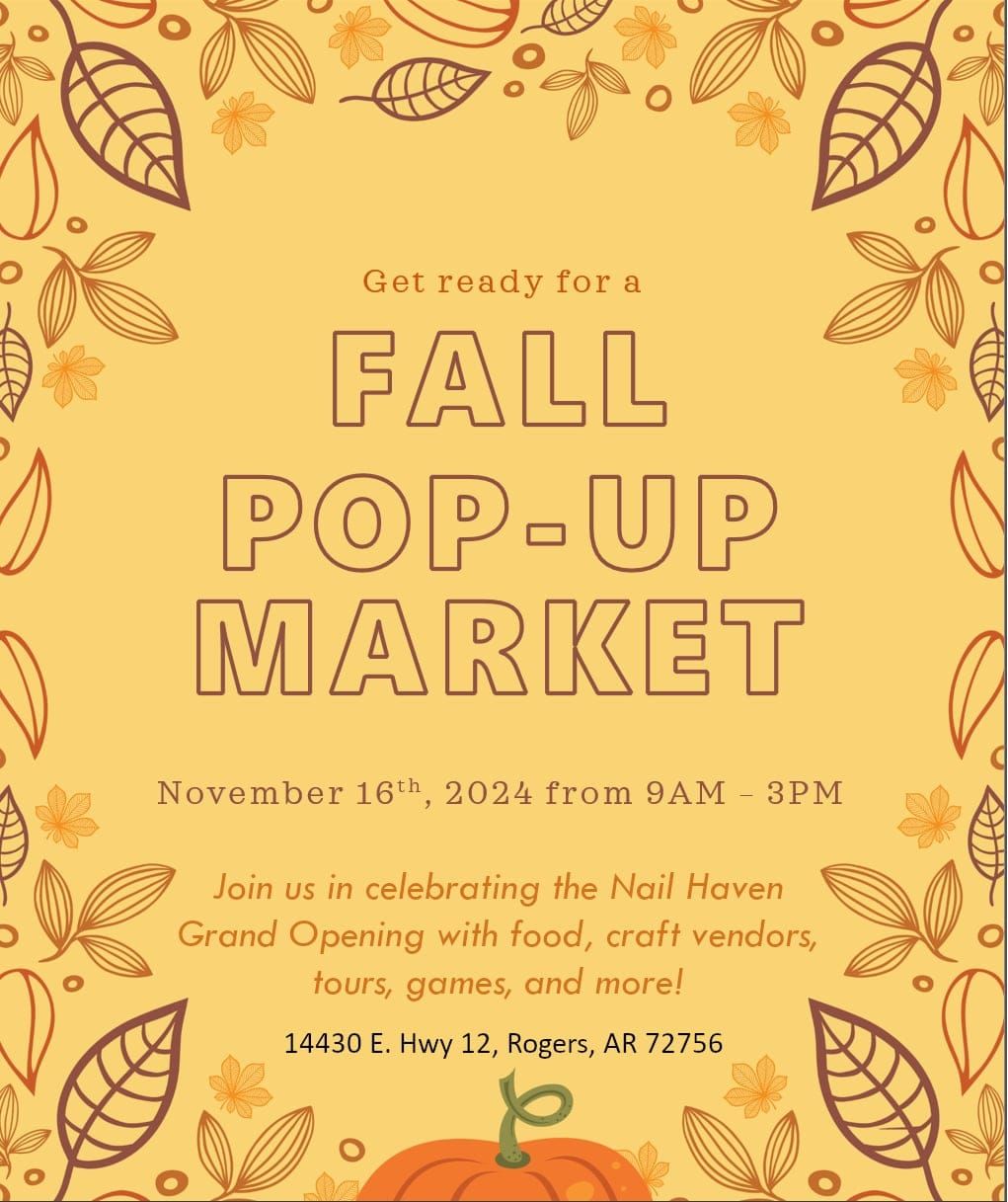 Nail Haven Grand Opening & Fall Market