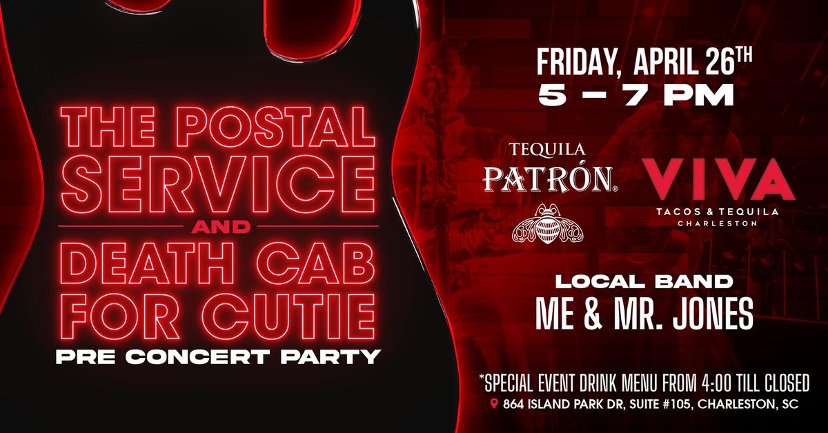 The Postal Service and Death Cab for Cutie? Pre-concert party!?