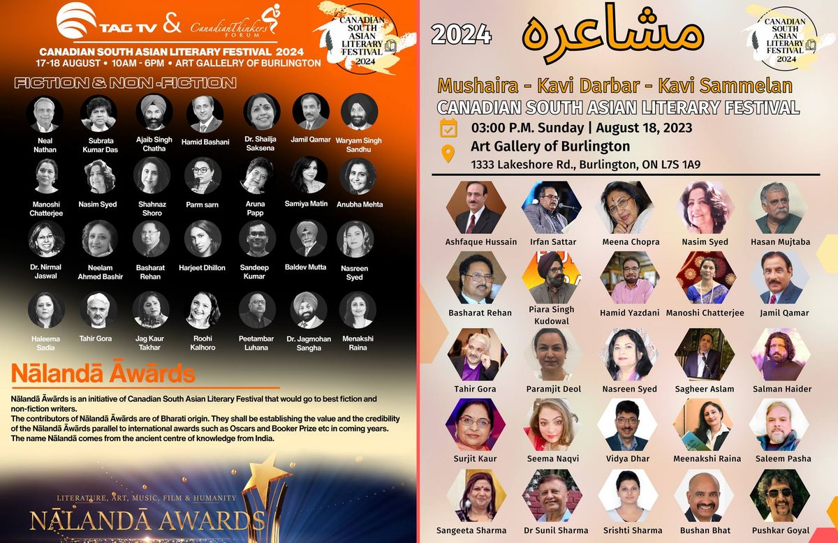 Canadian South Asian Literary Festival 2024