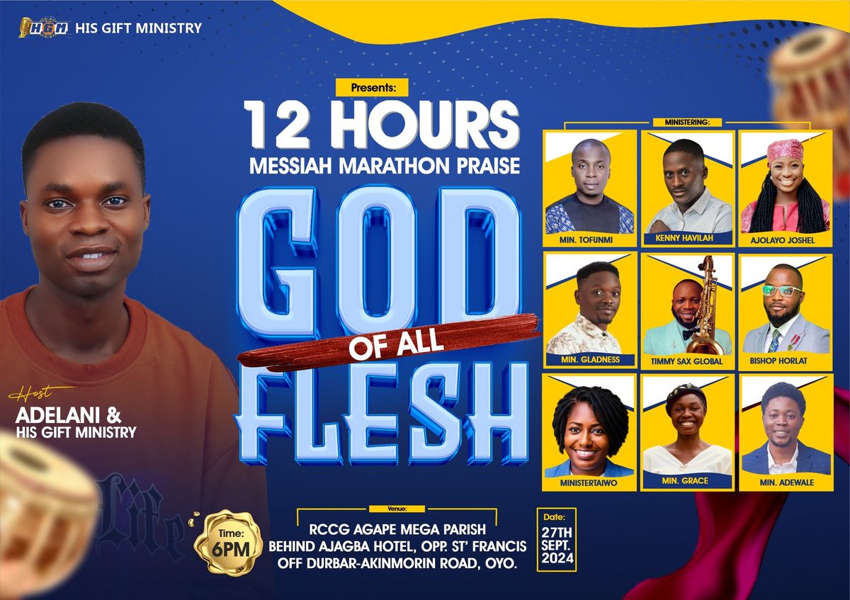 12 HOURS MESSIAH MARATHON PRAISE 2024