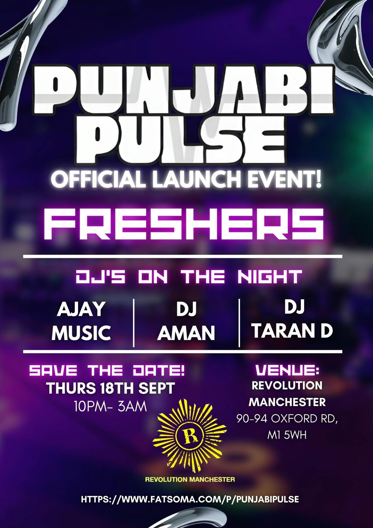 Punjabi Pulse Official Freshers Launch Event