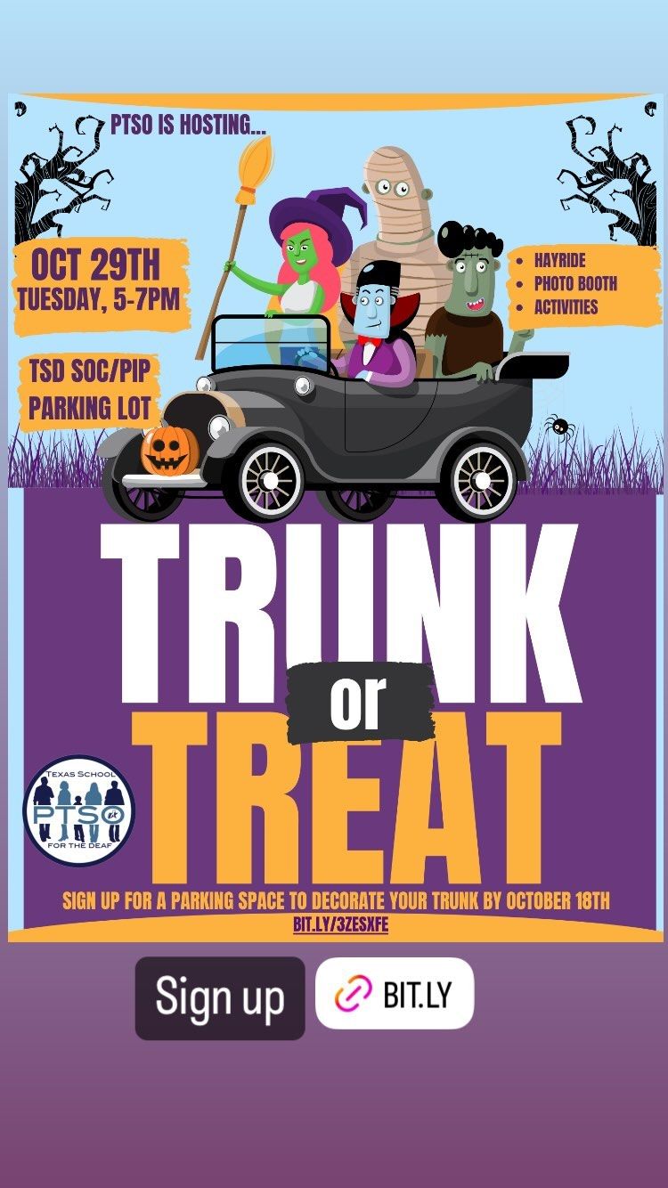 TSD Trunk or Treat