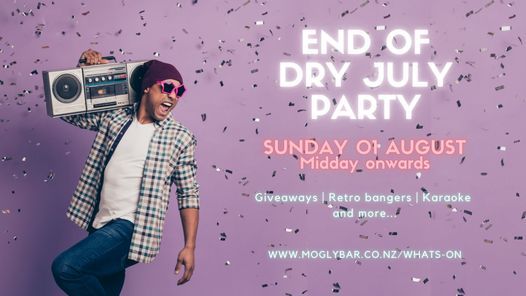 End of Dry July Party