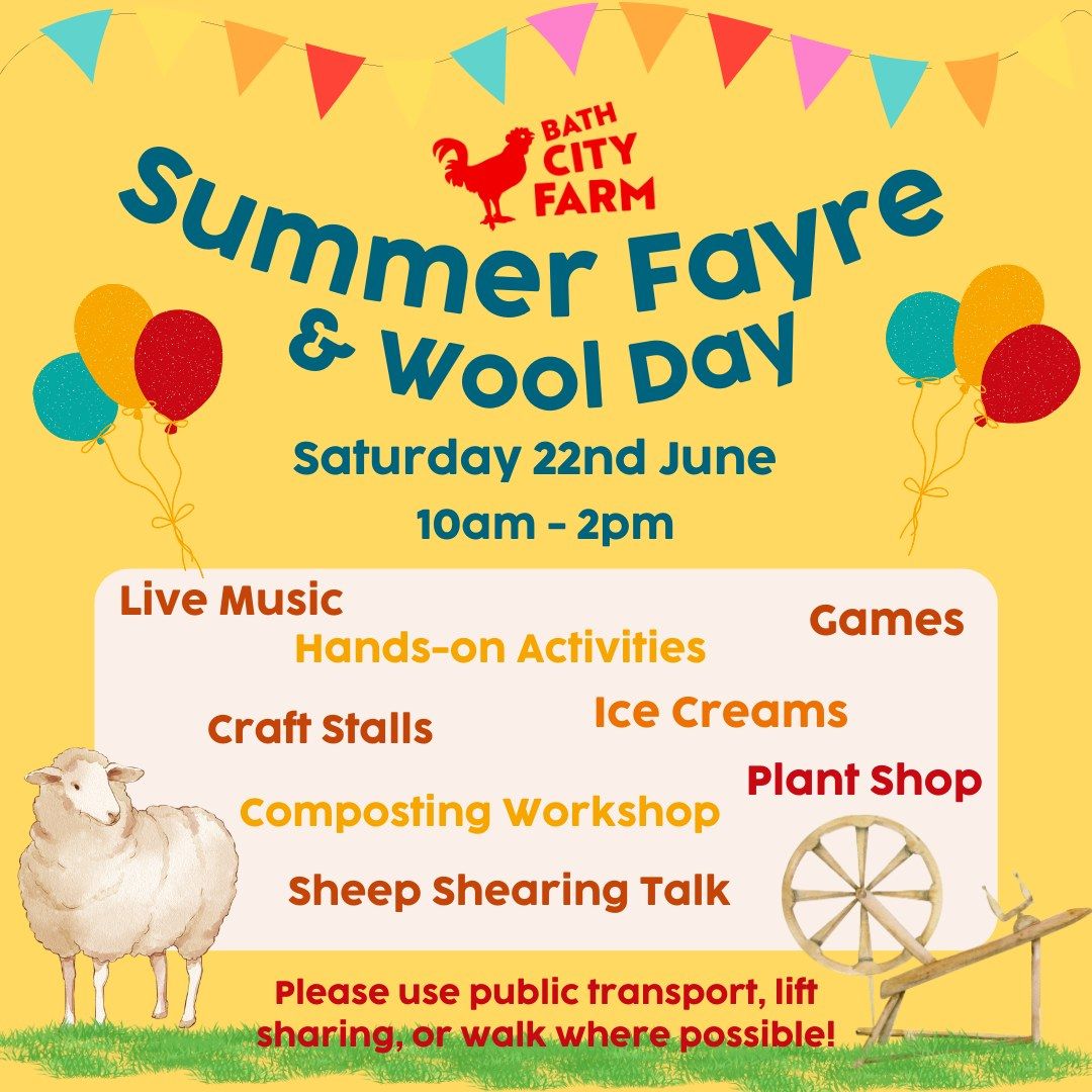 Summer Fayre and Wool Day