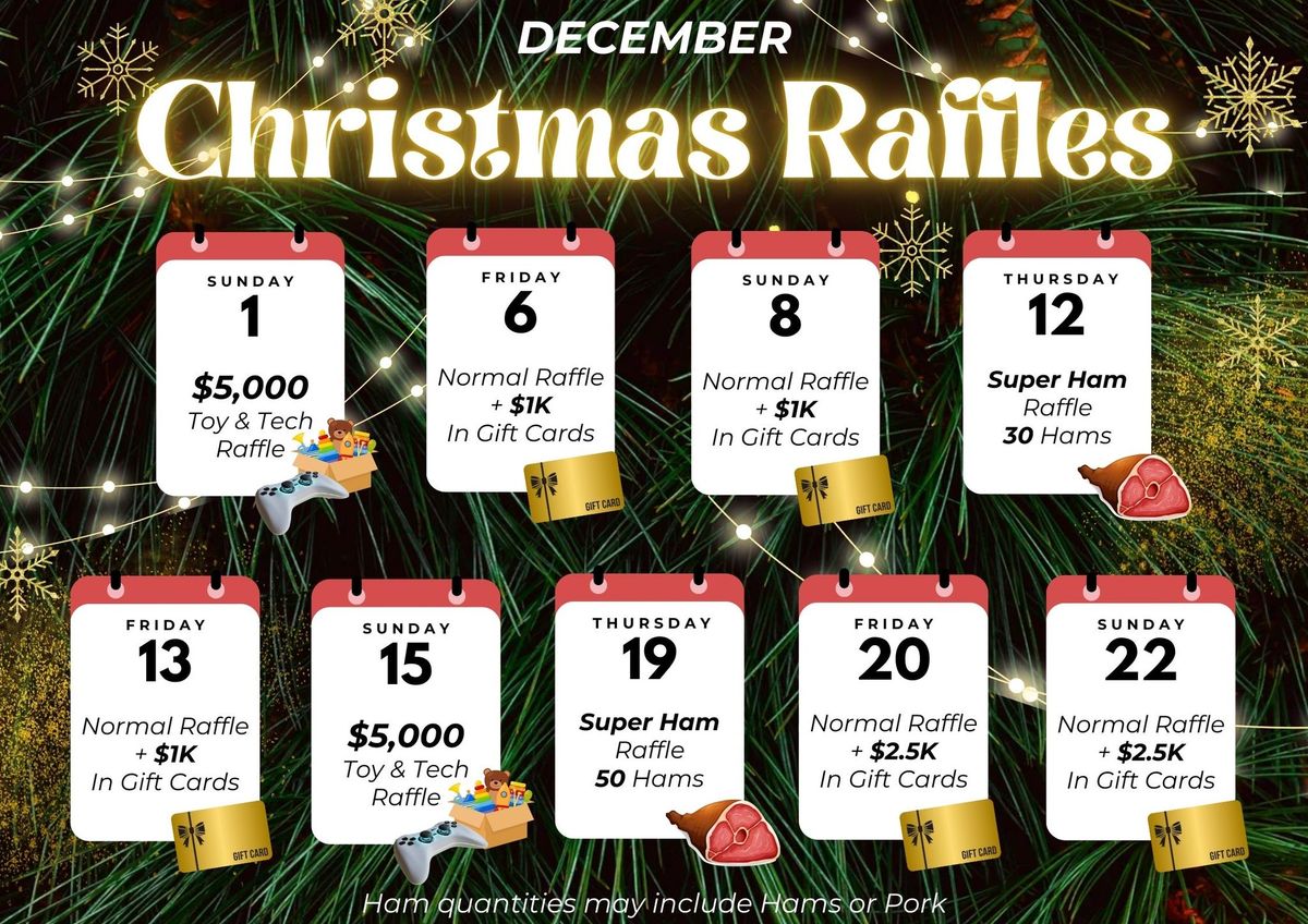 Christmas Raffles 2024