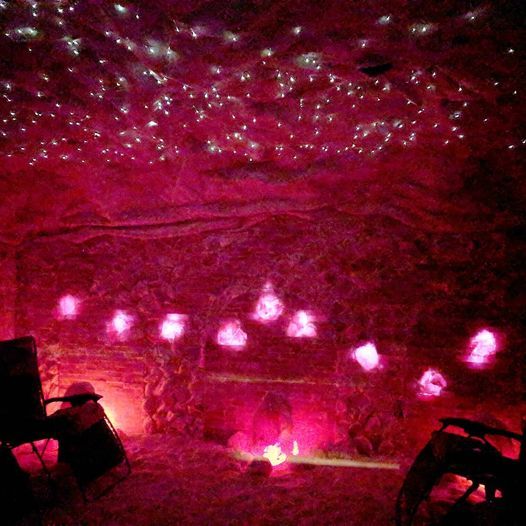 Full Moon sound bath in the salt cave