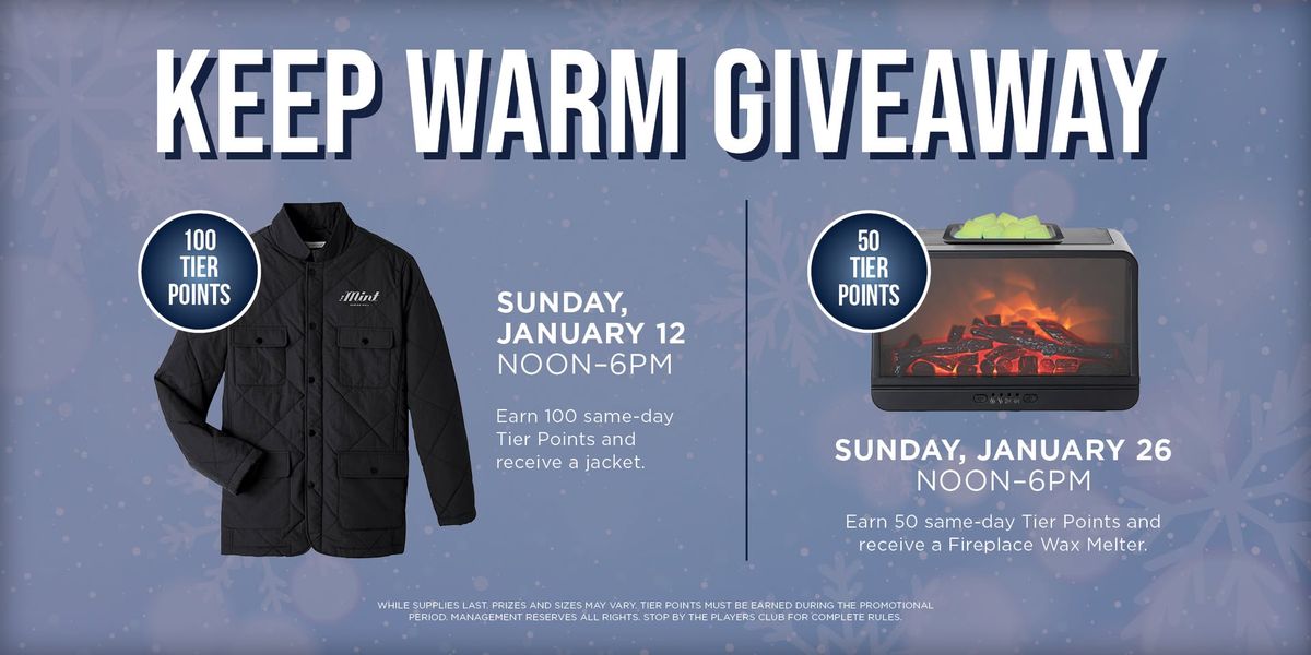 Keep Warm Giveaway