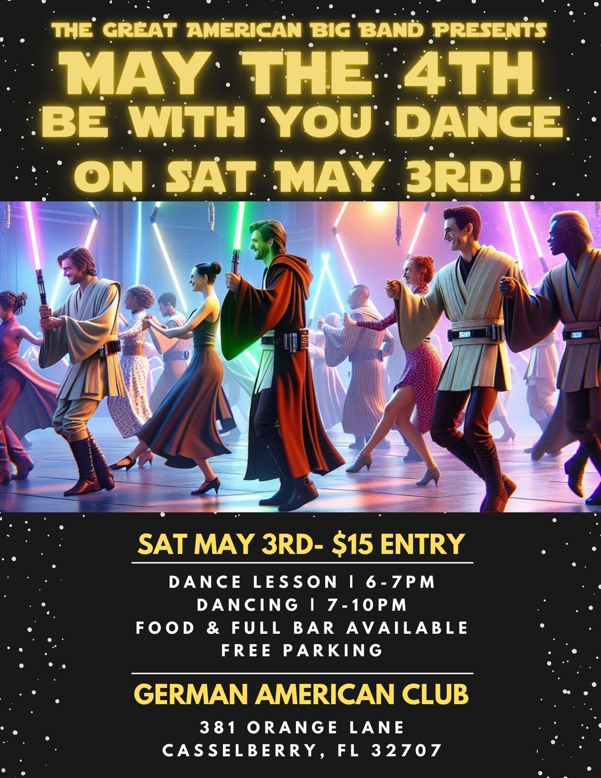 May the 4th Be With You Dance