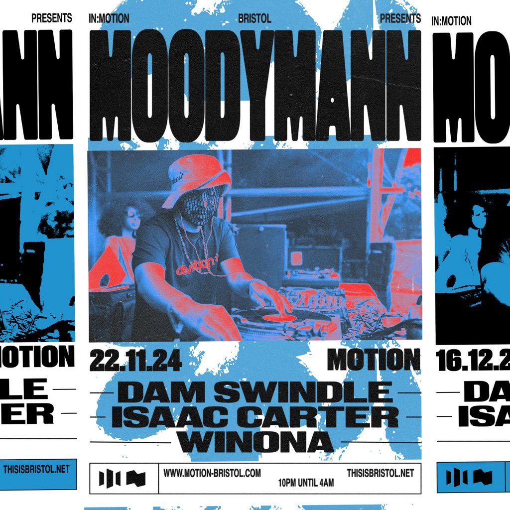 In:Motion Presents - Moodymann, Dam Swindle & more