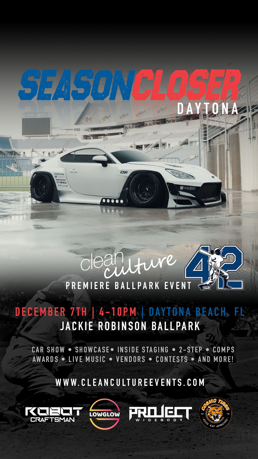 Clean Culture Daytona Season Closer