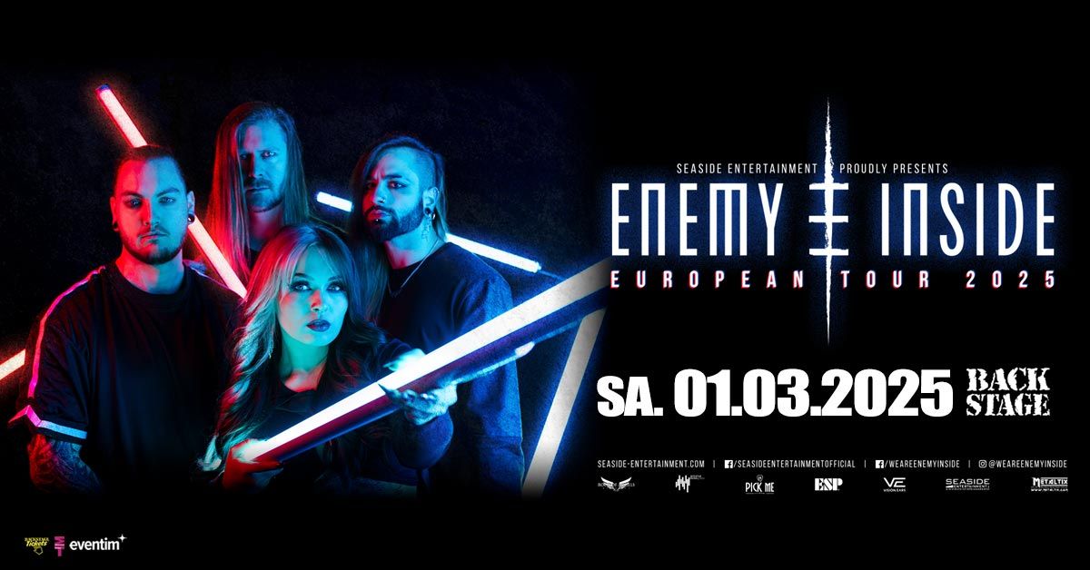 ENEMY INSIDE + LETTERS SENT HOME | European Tour 2025 | BACKSTAGE M\u00dcNCHEN 