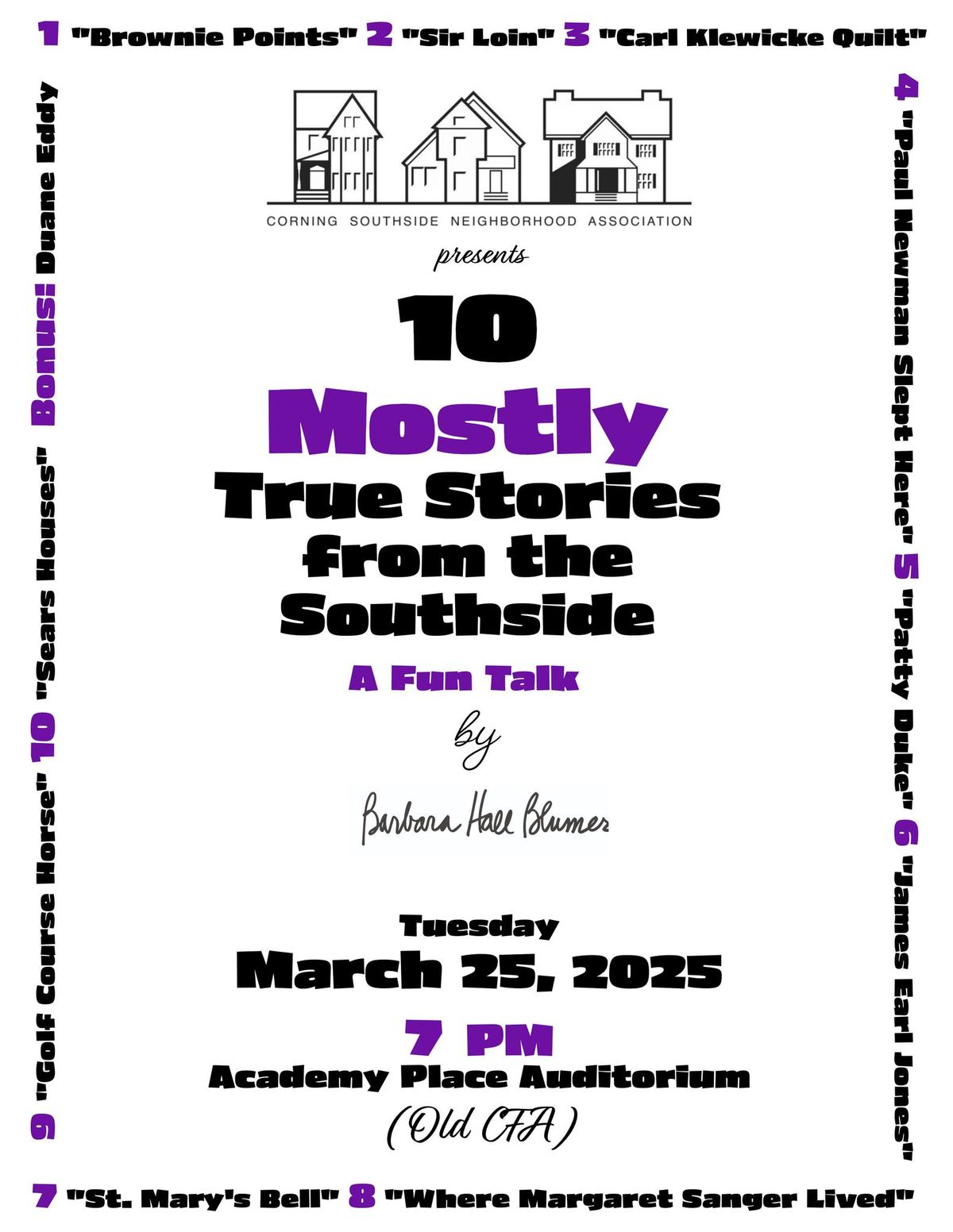 10 (Mostly) True Stories from the Southside