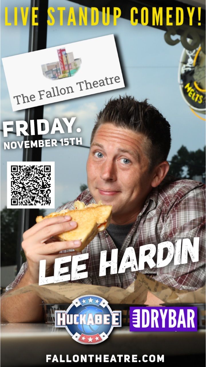 Special Live Comedy Event with Lee Hardin! - Friday, 11\/15 @ 7pm - $20