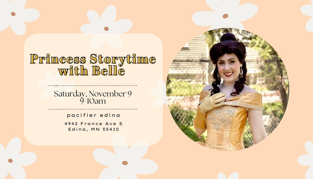 Princess Storytime with Belle at Pacifier Edina