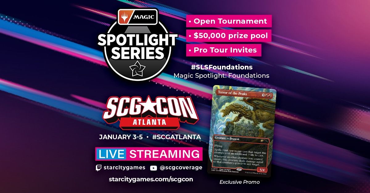 Magic Spotlight: Foundations at SCG CON Atlanta January 3-5