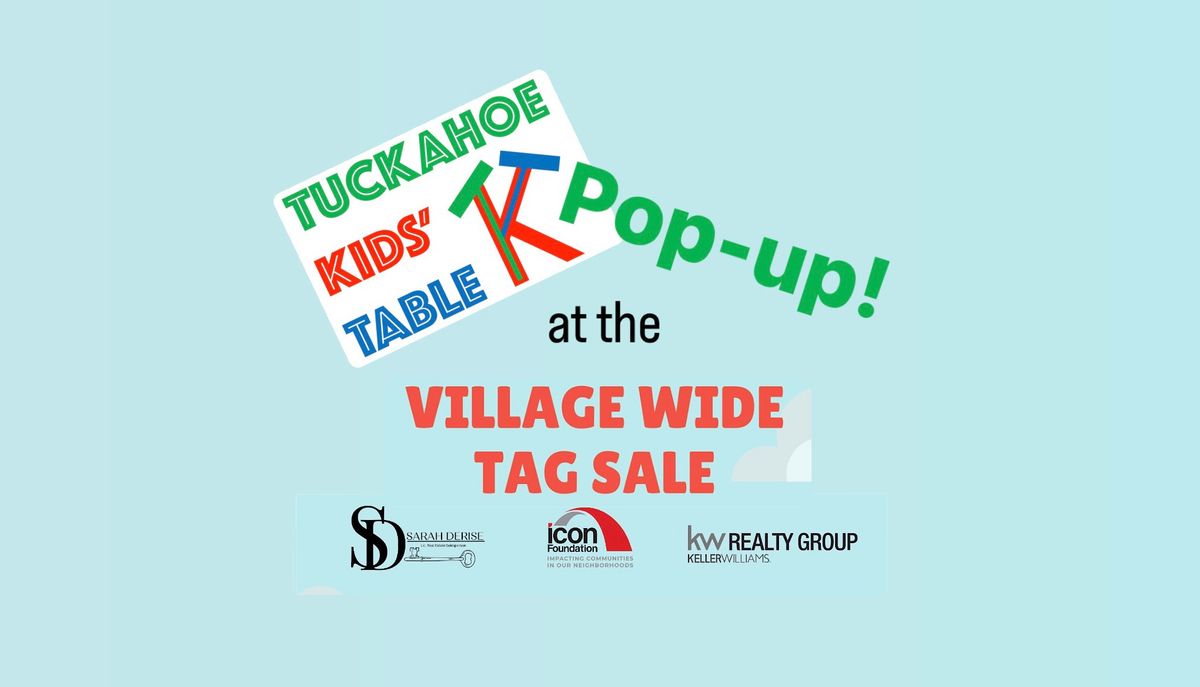 Pop-up at the Village Wide Tag Sale