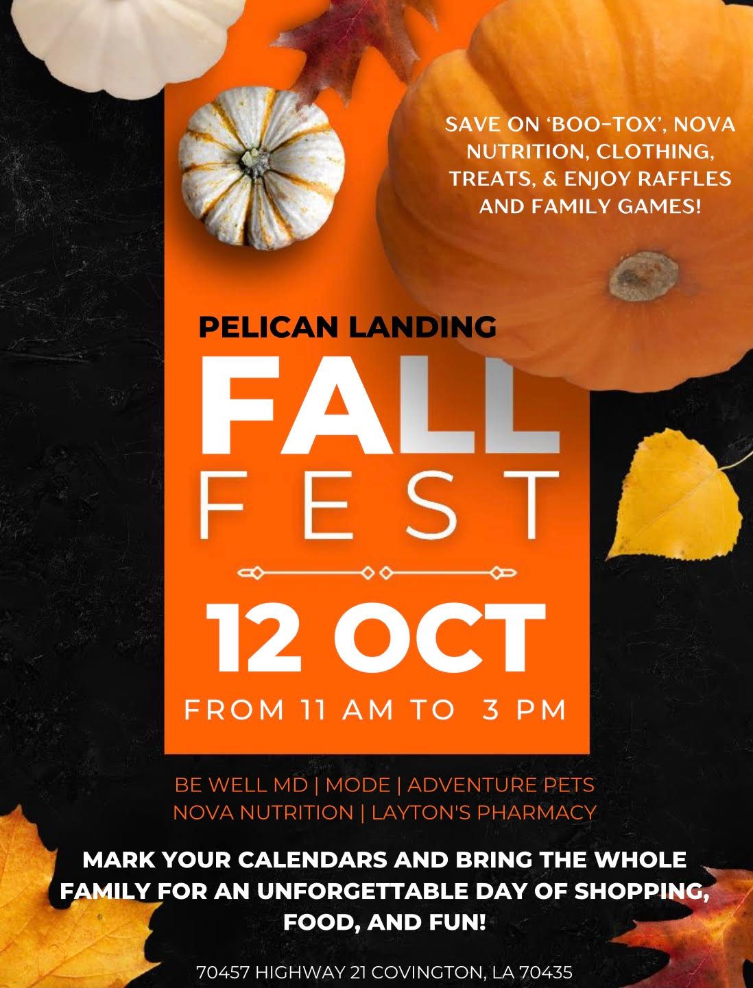 Pelican Landing Fall Fest 