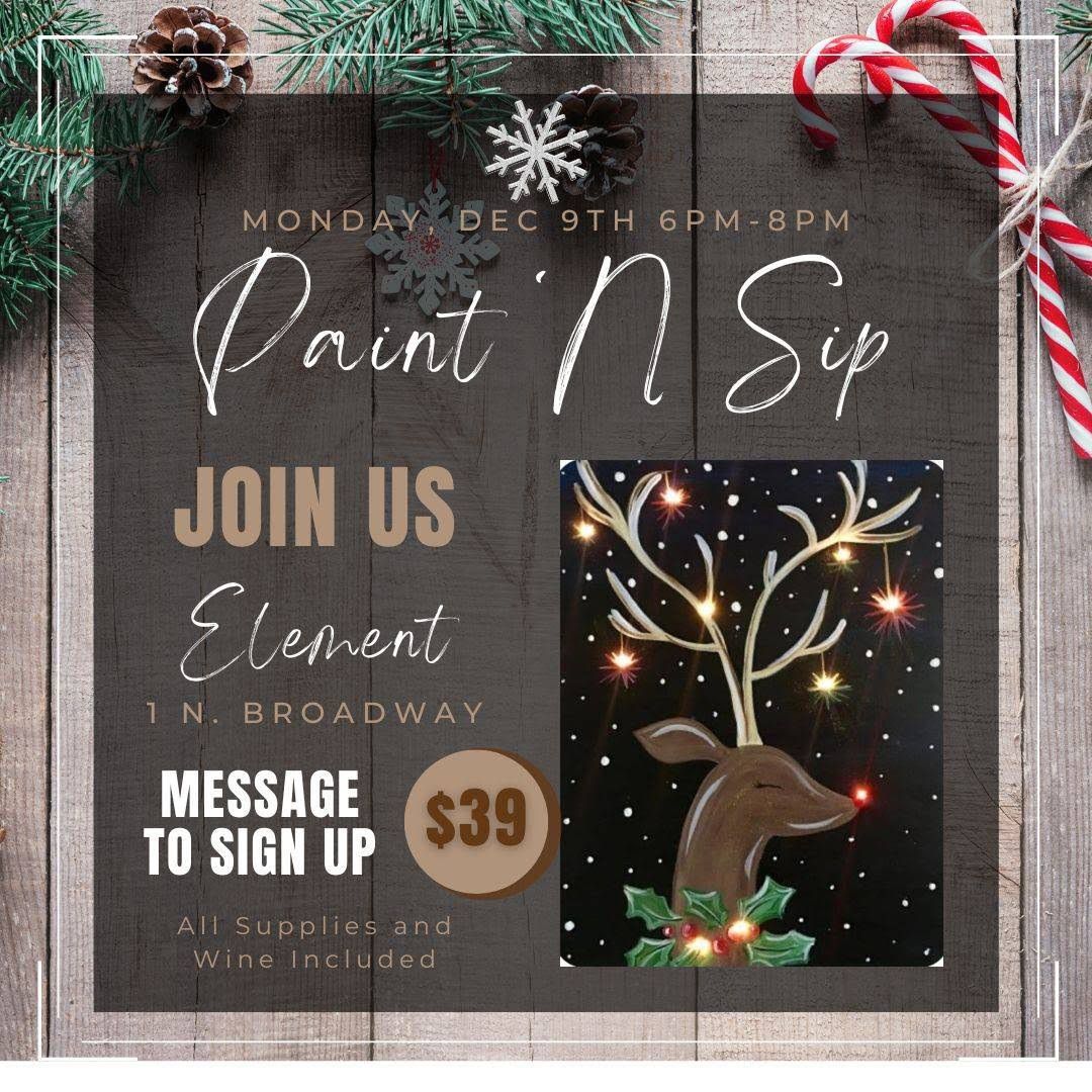 Holiday Paint & Sip at Element