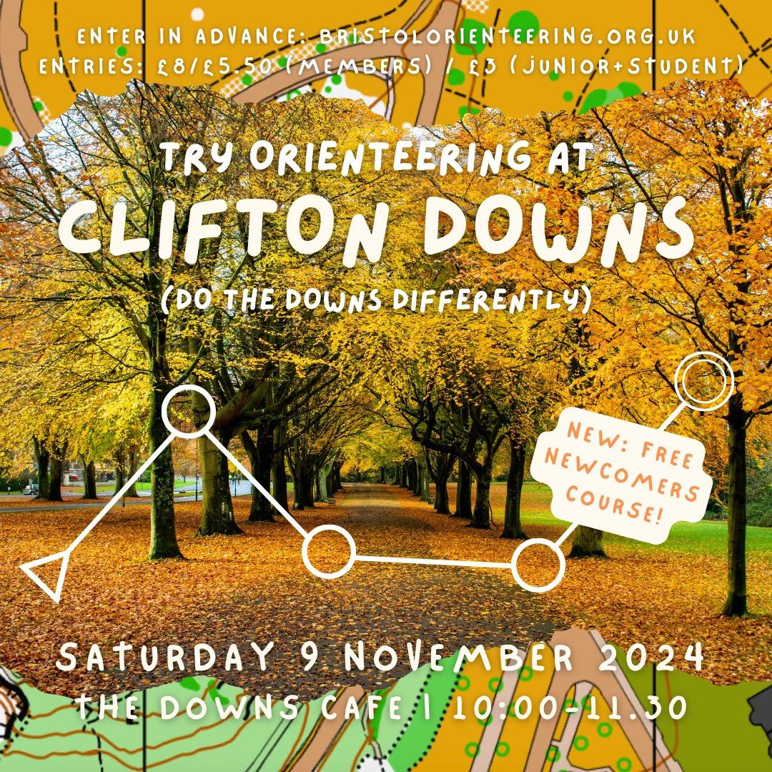 Do the Downs differently: orienteering on Clifton Downs