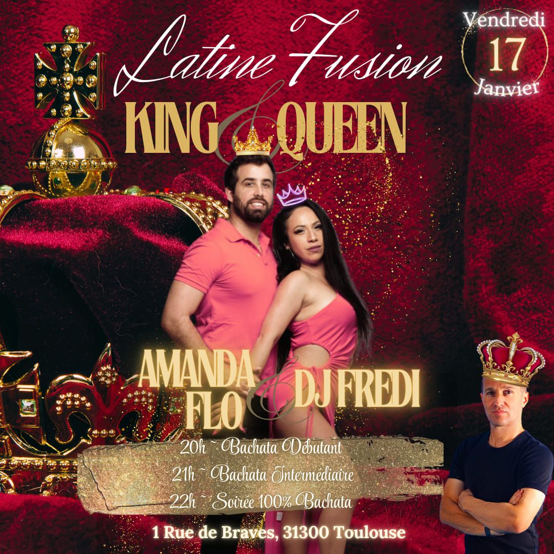 Latine Fusion King & Queen! \ud83e\udec5\ud83d\udc78 100% Bachata