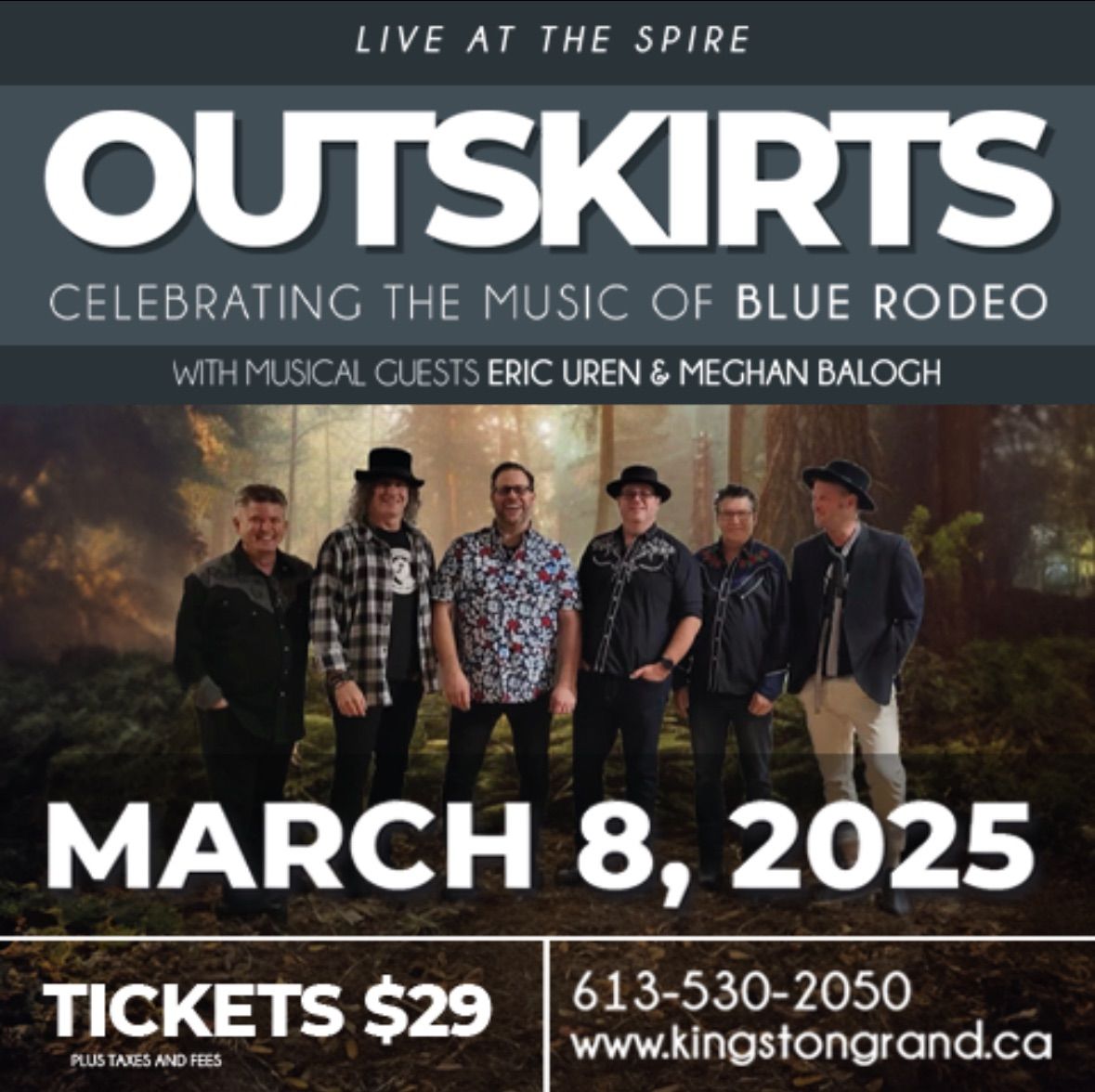 Outskirts - Celebrating the Music of Blue Rodeo