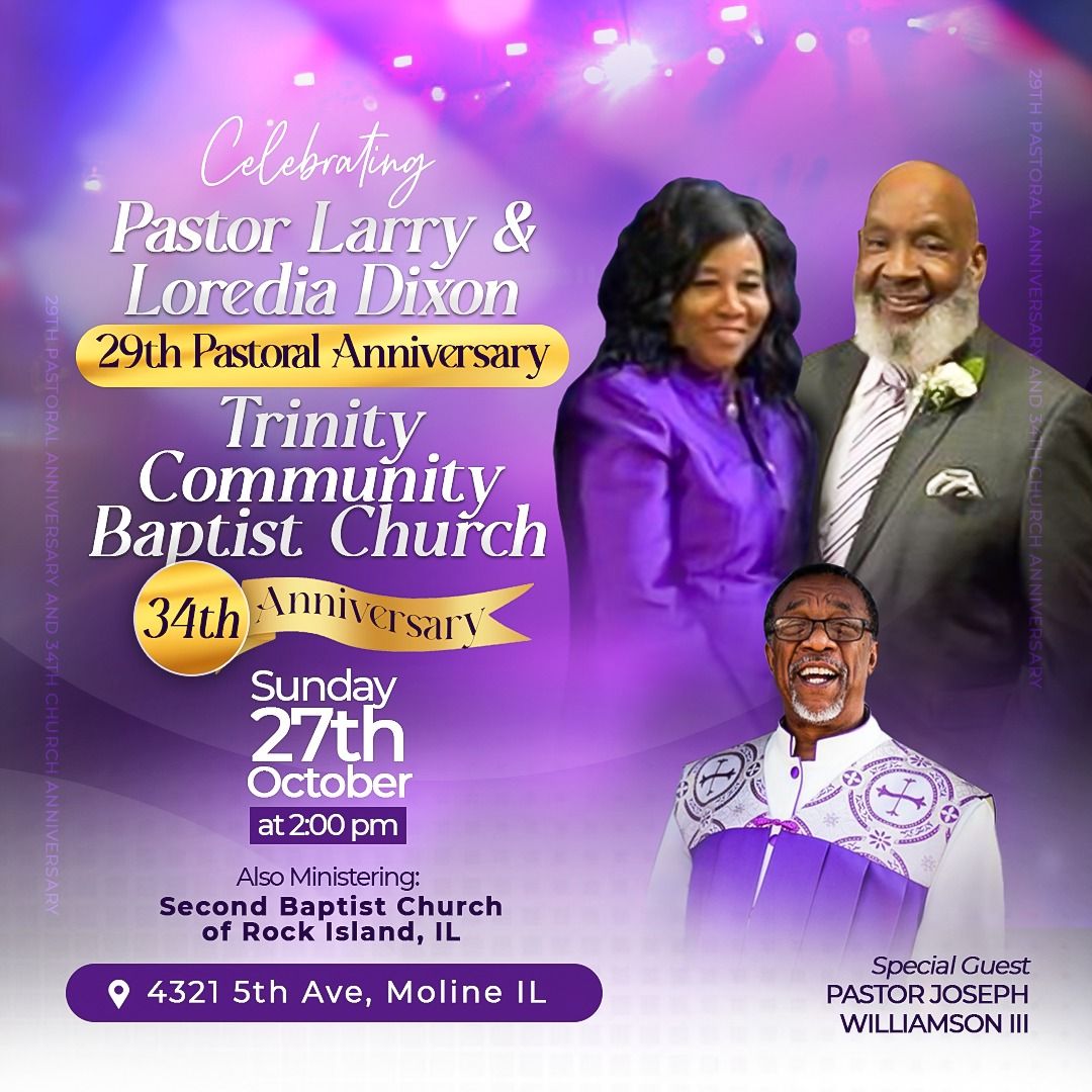 29th Pastoral and 34th Church Anniversary 