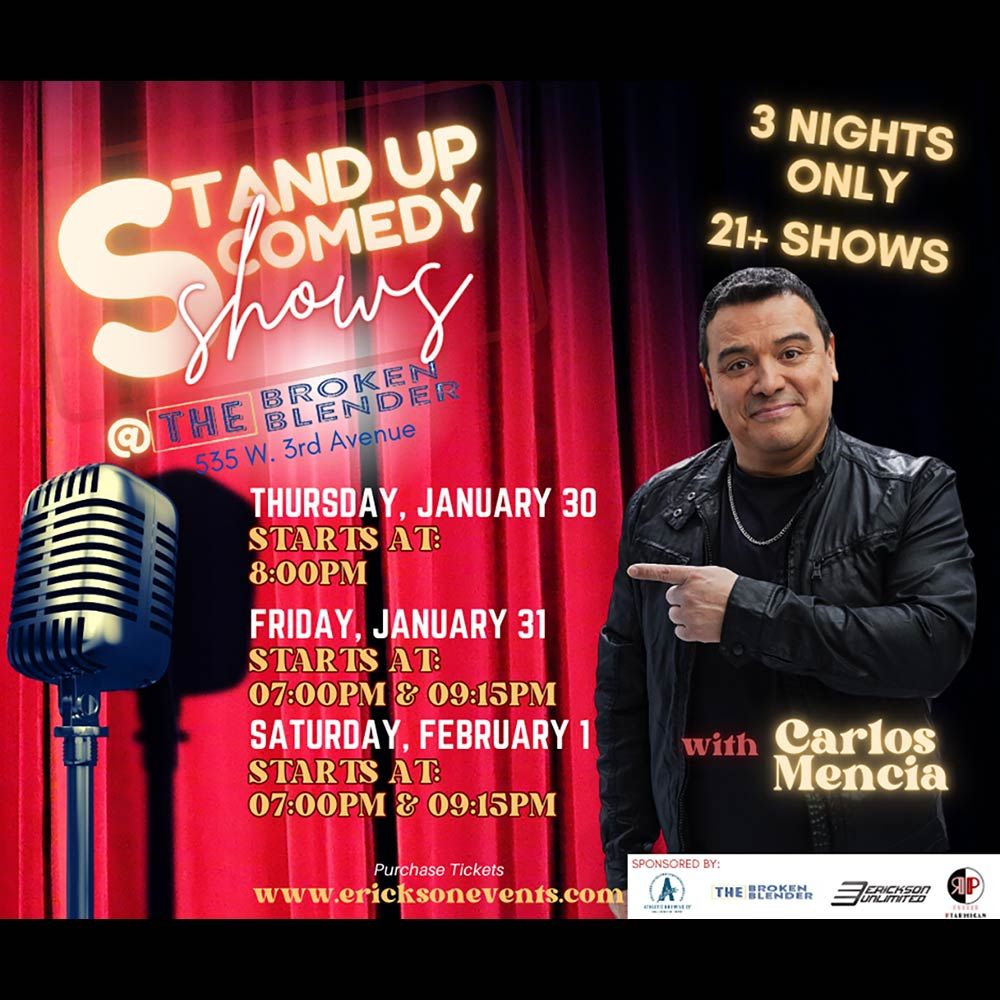 Carlos Mencia at McCurdys Comedy Theatre